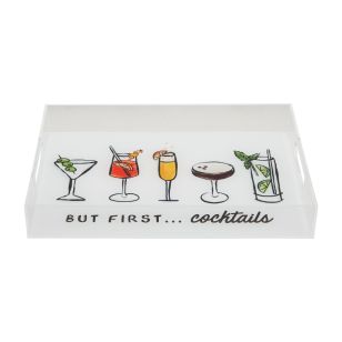 Acrylic Bar Cocktail Tray
