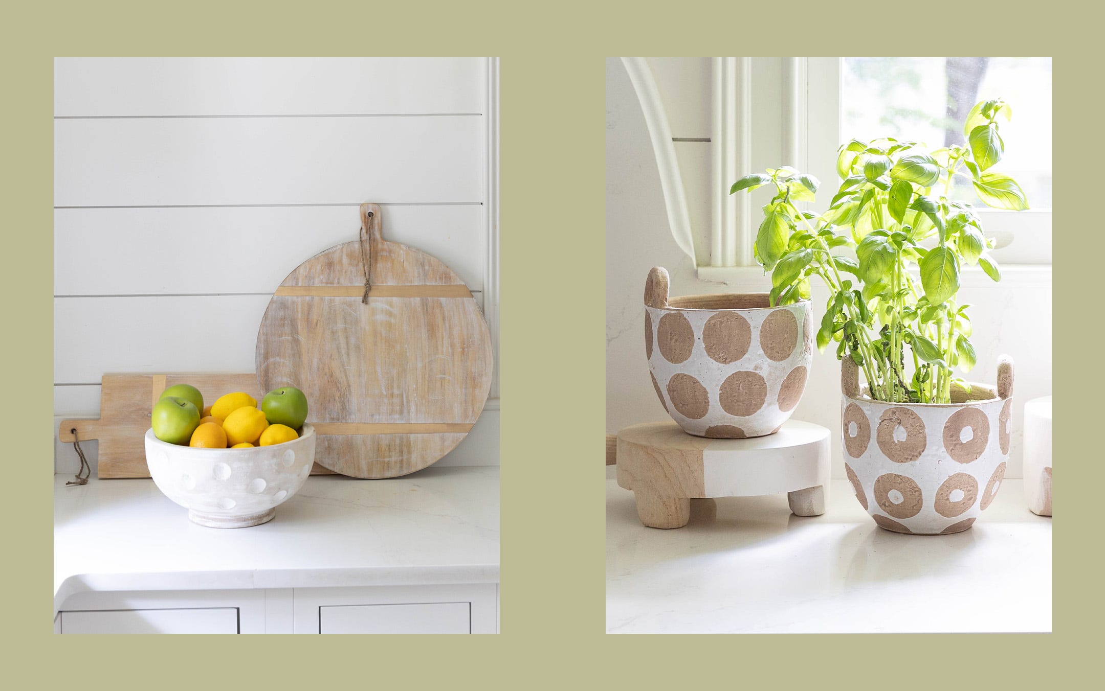 cheese boards and pots