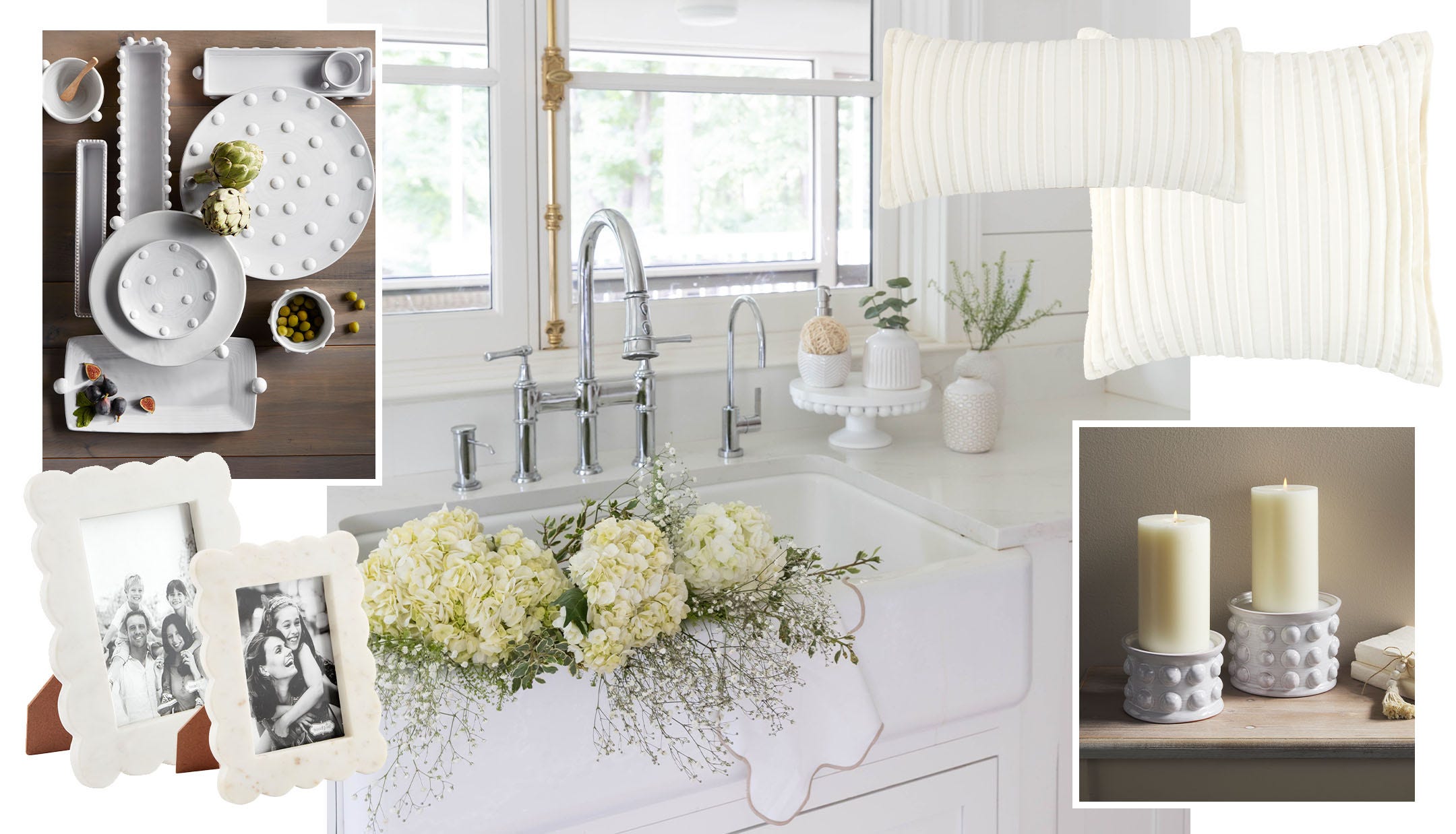 shop classic home decor and white decor