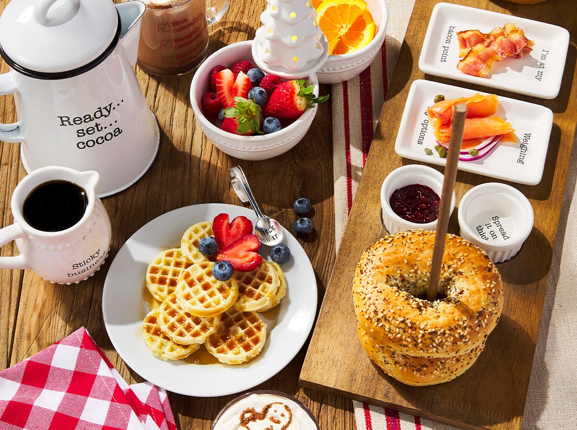 Christmas morning breakfast