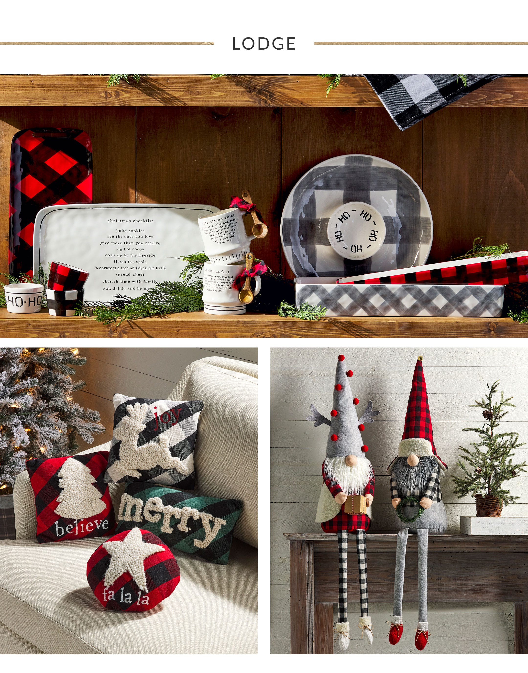 SHOP LODGE CHRISTMAS