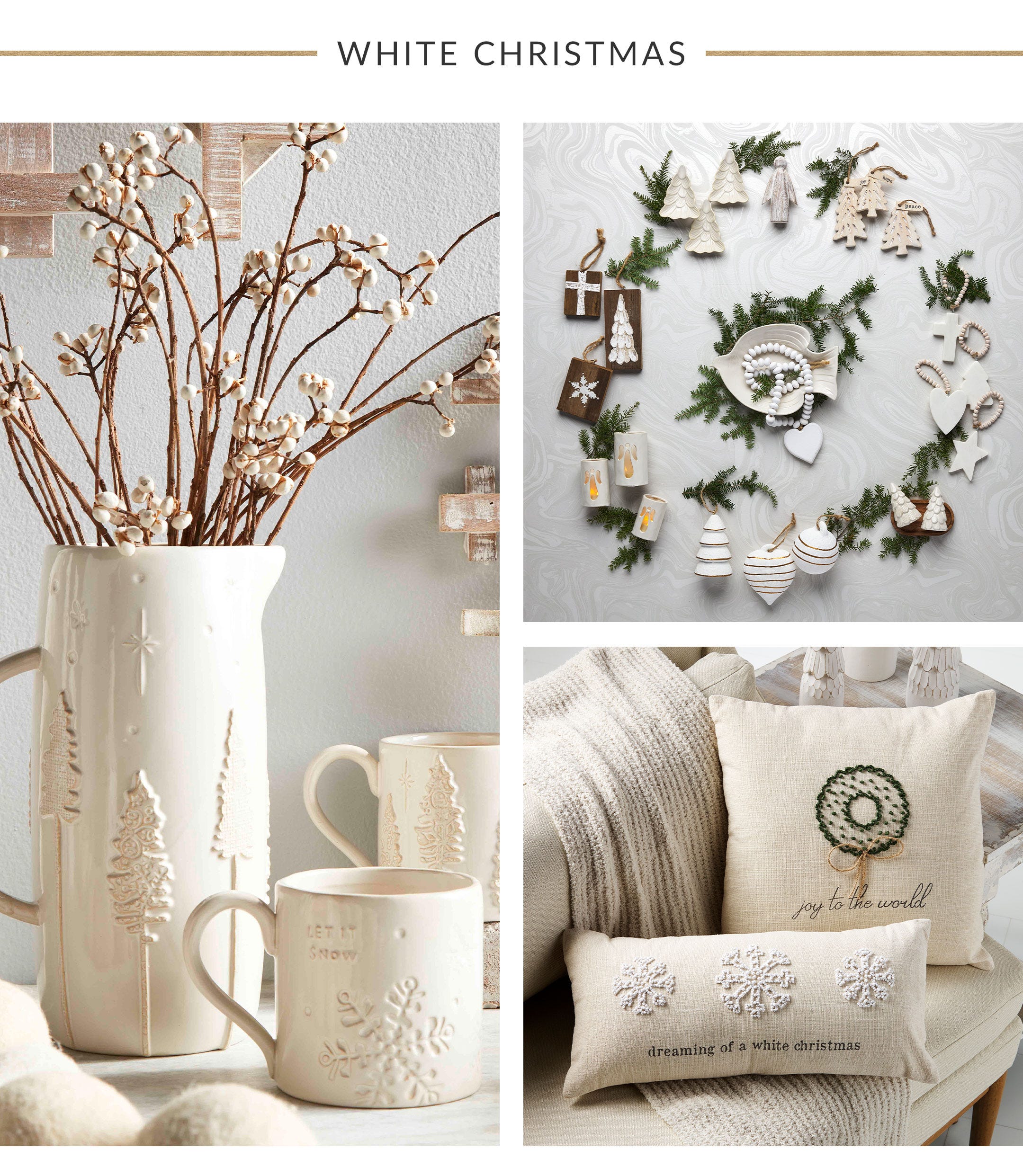 SHOP WHITE CHRISTMAS