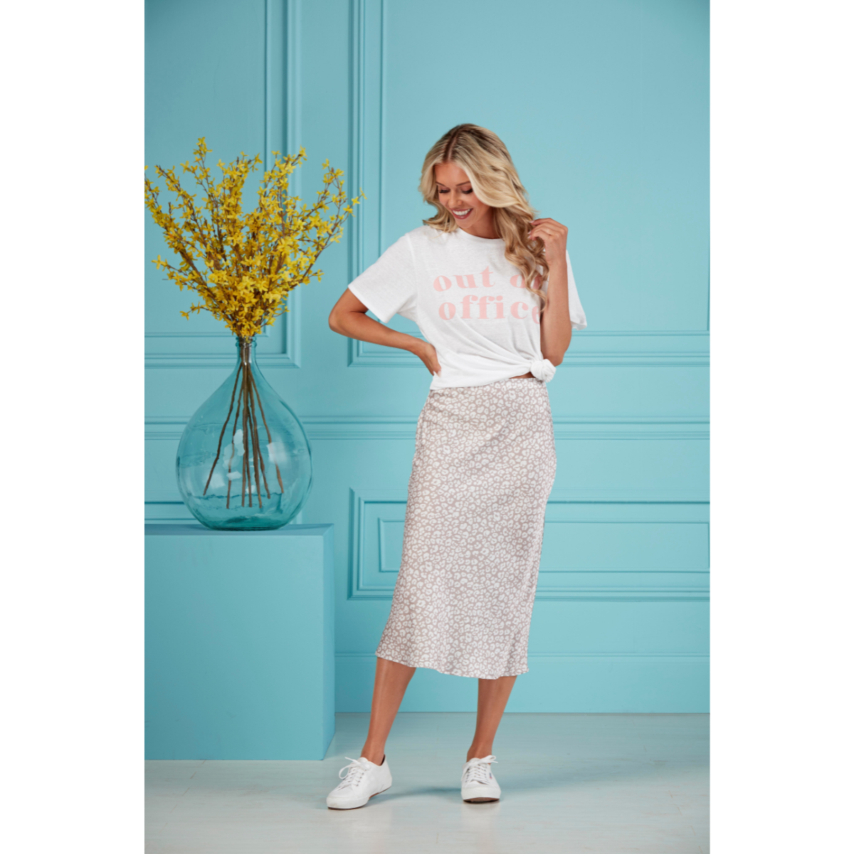 Sneaker Styling with Skirts