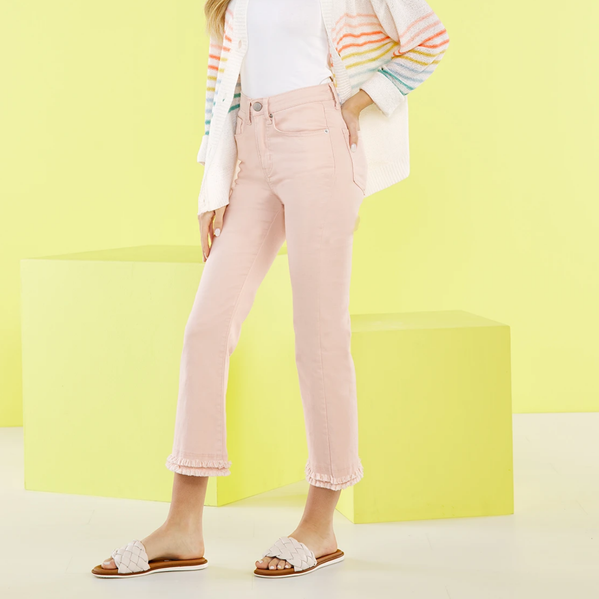 Cropped Jeans
