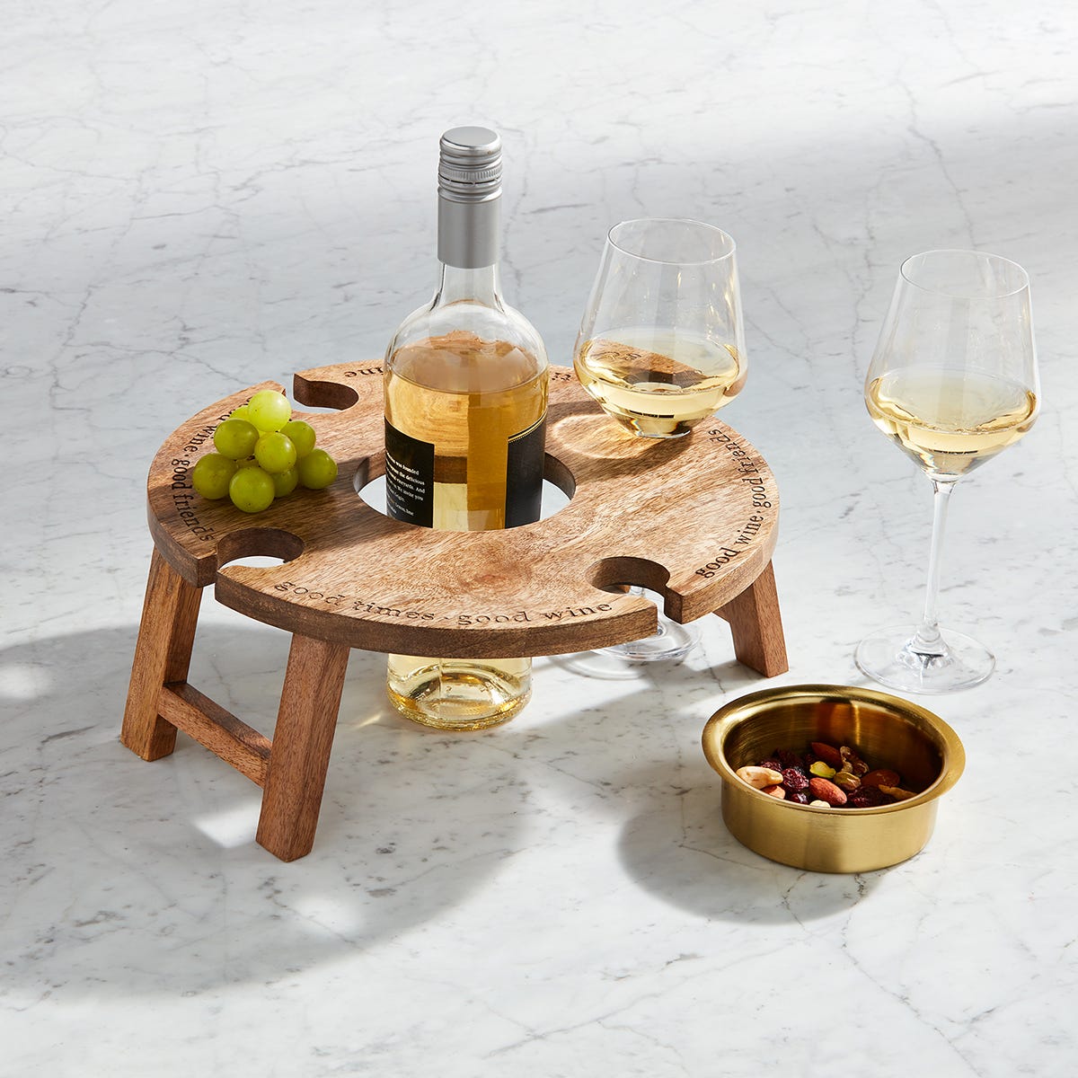 Folding Wine Table