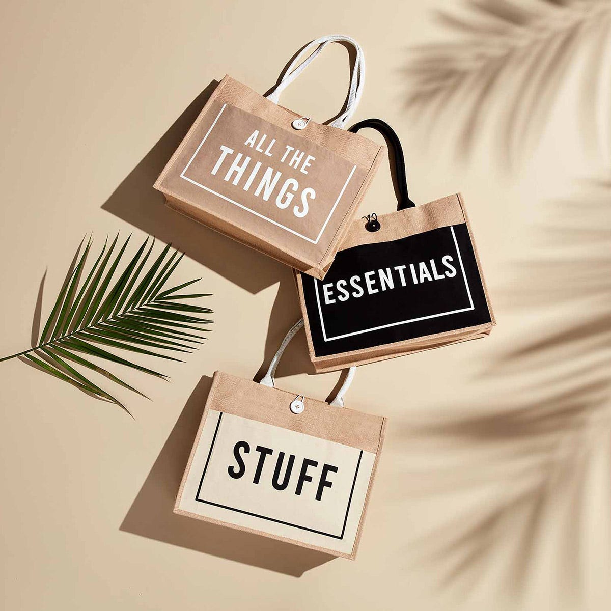 Essentials Jute Tote