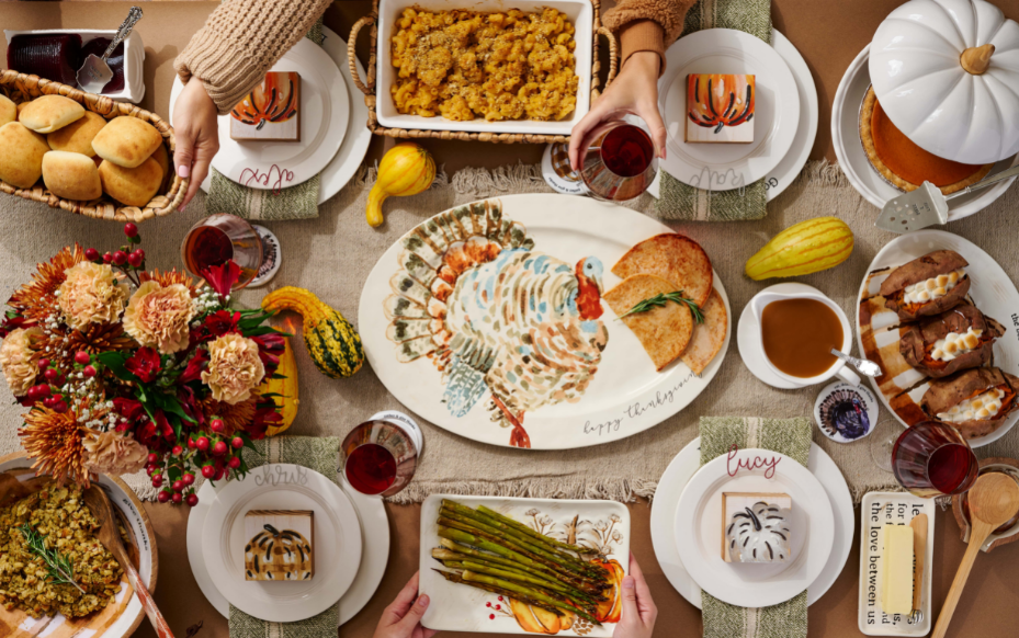 Thanksgiving Dinner Setting